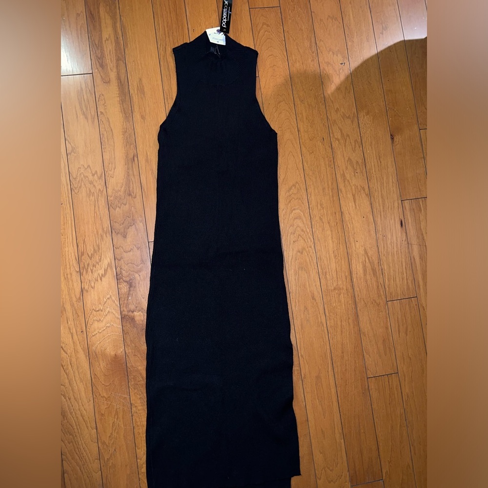 Black Midi Sweater dress size medium